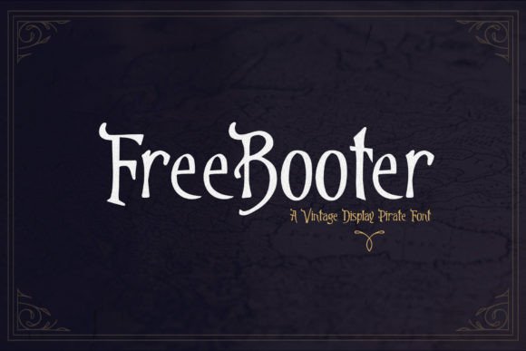 A Pirate-Inspired Font That Adds Soul to Handmade Goods