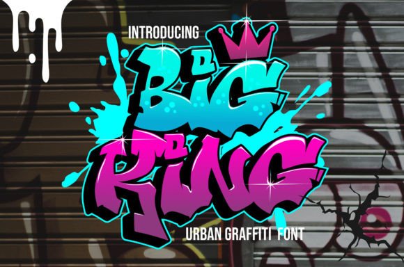 Big King: A Bold Display Typeface for Editorial Design