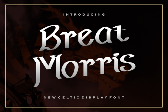 Breatmorris: A Celtic Display Font for Editorial Design