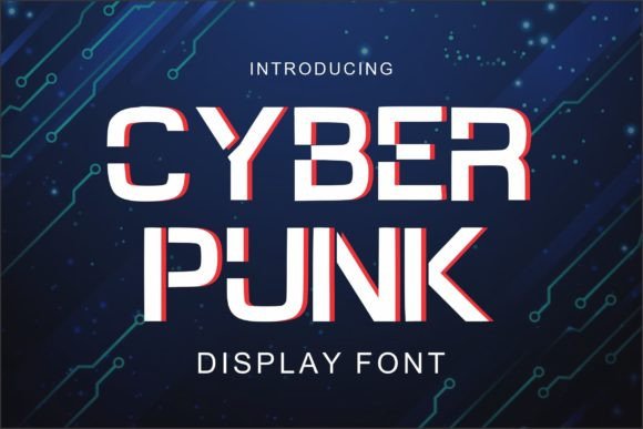 Cyber Punk Font Review for Makers and Handmade Sellers