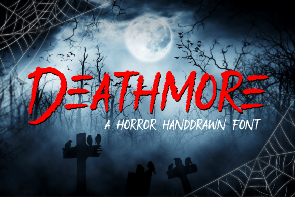 Deathmore: A Bold Display Font for Standout Branding