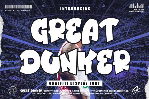 Great Dunker: A Display Font for Bold Brand Expressions