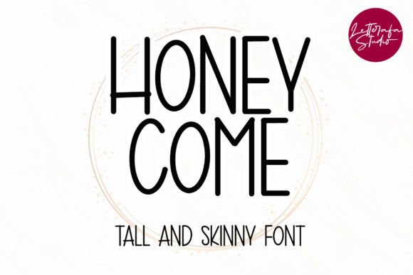 Honeycome: A Tall Uppercase Font for Striking Web Design