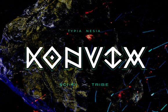 Konvix Font: A Sci-Fi Sans Serif for Handmade Sellers
