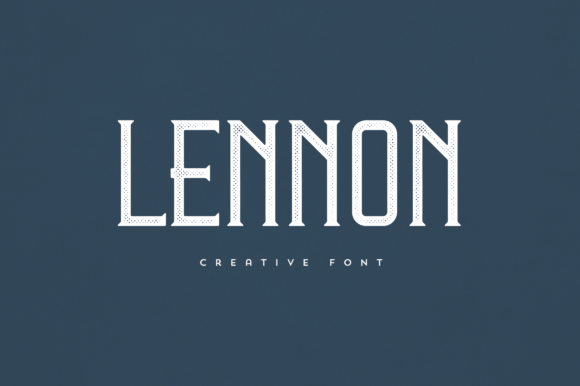 Lennon: A Display Font That Elevates Digital Branding