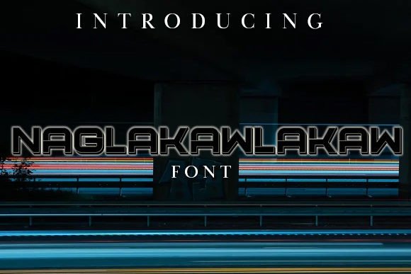Naglakawlakaw: A Display Font That Speaks With Quiet Confidence