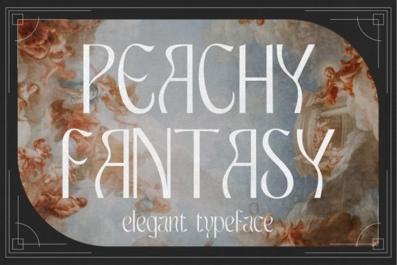 Peachy Fantasy: A Display Typeface for Editorial Publishing