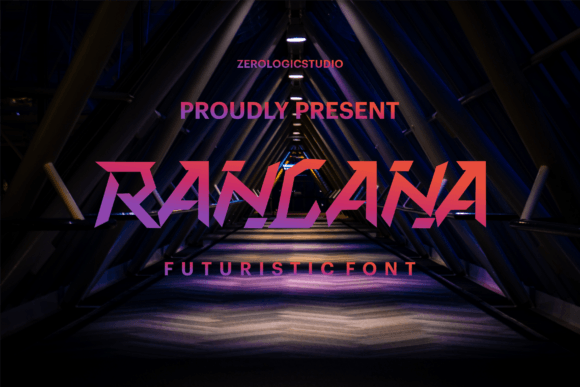 Rancana: A Futuristic Font for Bold Digital Statements