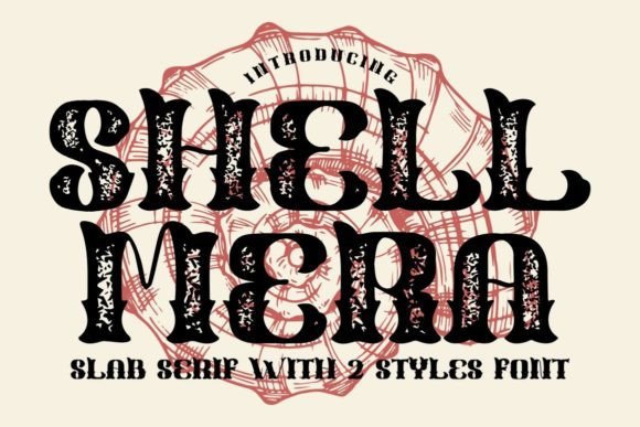 Shell Mera: A Slab Serif Font for Crafters