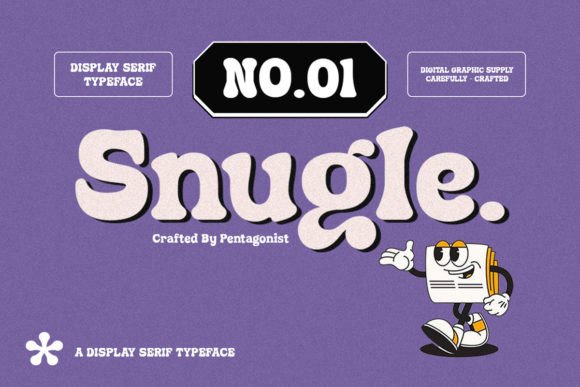 Snugle: The Funky Display Font That Makes Campaigns Pop