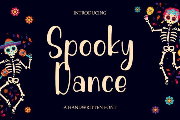 Spooky Dance: A Handwritten Font for Editorial Charm
