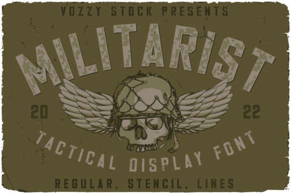 The Power of the Militarist Font in Editorial Design