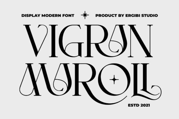 Vigrand Maroll: A Sophisticated Display Font for Polished Websites