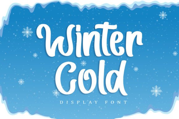 Winter Cold: The Sweet Display Font for Marketers and Creators